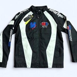 Vintage Leather Motorsport Jacket
